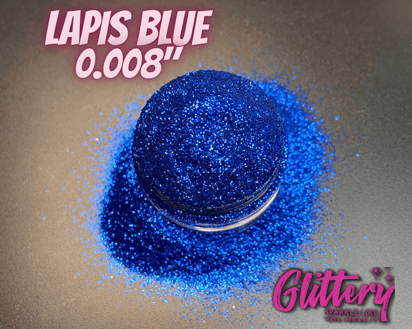 Lapis Blue Glitter | Cosmetic grade | .008 Ultrafine | wholesale glitter for makeup, body safe, sparkly tumbler, nail glitter