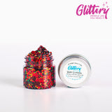 Ruby Slippers | Glittery | Chunky Glitter Gel | Festival glitter .65 oz | Aloe Gel | No craft glitter | No adhesive| For Body, Face, Hair