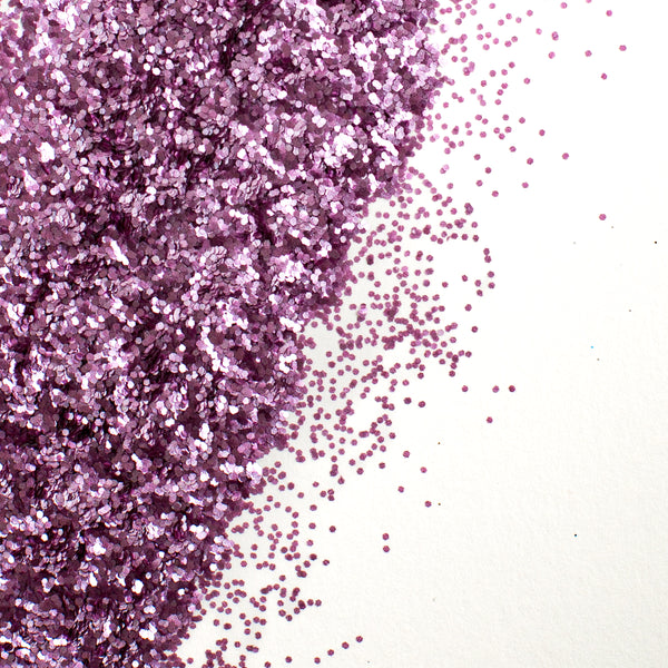 Soft Pink -Biodegradable Cosmetic Grade Glitter .025fine | Solvent Resistant | Glitter for lip gloss, body oil, tumbler, eyes (Copy)