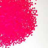 Lit Pink Face and body UV Glitter, Lit  Pink 094" Chunky, blacklight reactive, makeup, slime, resin, tumbler, diy glitter