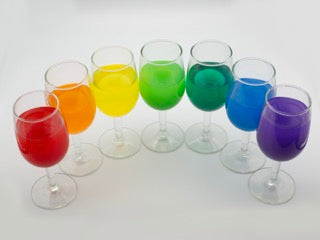 Edible Drinks Glitter Rainbow Drinks Party Pack