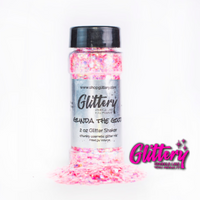 Glinda the Good Glitter Mix | Pink glitter | Cosmetic glitter for nails, tumbler glitter, glitter for resin, pink and gold glitter