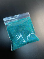 BULK Glitter| Holo Turquoise Cosmetic Grade Glitter | .008 Ultrafine | Solvent Resistant| For Face Body Hair Nails | Tumbler, nails, slime