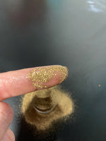Light Gold Biodegradable Glitter | Cosmetic glitter | .008 Ultrafine | wholesale biodegradable glitter for lip gloss, tumbler glitter, resin