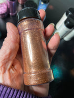 Bulk Penny Lane Fine Cosmetic Grade Glitter .008 Ultrafine, Copper, Rose Gold, Resin, Crafts, makeup, Tumbler