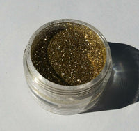 Field  of Gold Cosmetic Grade Gold Glitter .008 Ultrafine | Gold Dust | For Face Body Craft Tumbler |