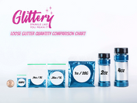 Iridescent White Chunky Glitter Mix Glitter for lip gloss, face and nails | body safe glitter | tumbler glitter