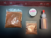 Bulk Penny Lane Fine Cosmetic Grade Glitter .008 Ultrafine, Copper, Rose Gold, Resin, Crafts, makeup, Tumbler