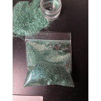 Persian Green - Biodegradable Cosmetic glitter | .008 Ultrafine | Body Safe | glitter eyeshadow, sparkly tumbler, green glitter, compostable