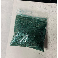 Persian Green - Biodegradable Cosmetic glitter | .008 Ultrafine | Body Safe | glitter eyeshadow, sparkly tumbler, green glitter, compostable