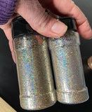 Holographic Champagne Gold Glitter | Cosmetic grade | .015 size | slightly less fine, wholesale glitter for lip gloss, tumbler glitter, resin