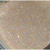 Holographic Champagne Gold Glitter | Cosmetic grade | .008 Ultrafine | wholesale glitter for lip gloss, tumbler glitter, resin